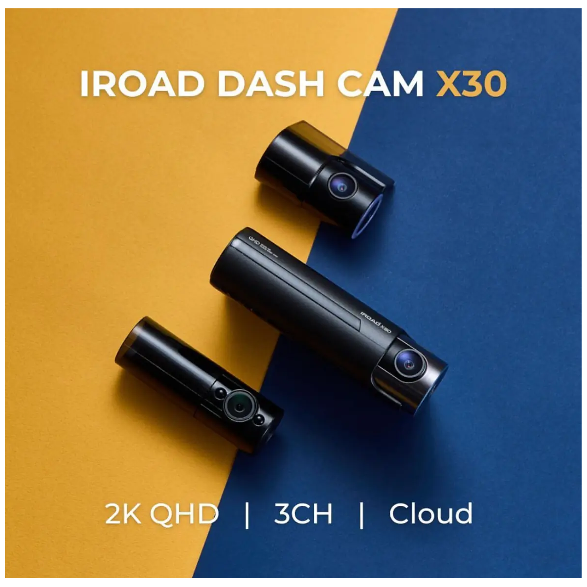 IROAD X30 3ch Dashcam 64GB