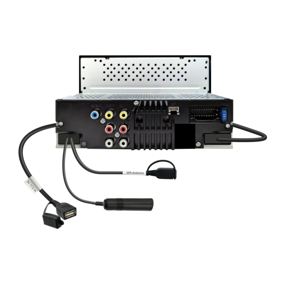 JVC KW-M590BT Digital Media Receiver featuring 6.8" Capacitive Touch Monitor