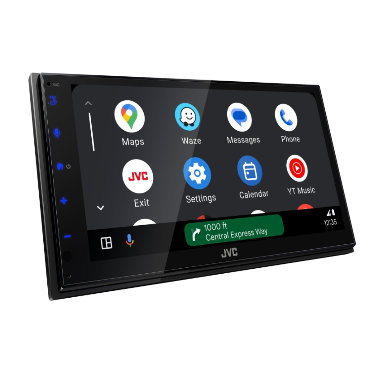 JVC KW-M590BT Digital Media Receiver featuring 6.8" Capacitive Touch Monitor