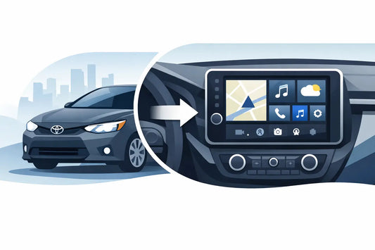 Toyota Head Unit Upgrade Example That Works