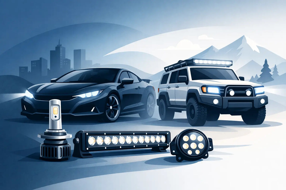 Premium LED Options for Cars and 4WDs