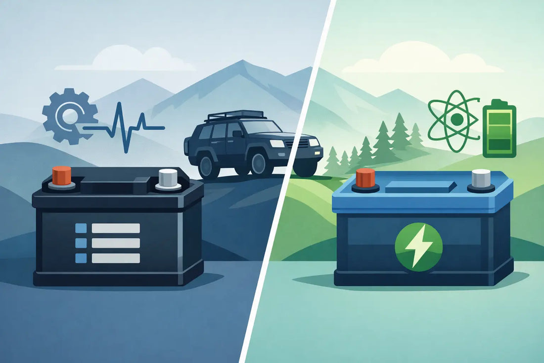AGM Versus Lithium Auxiliary Battery for 4WDs