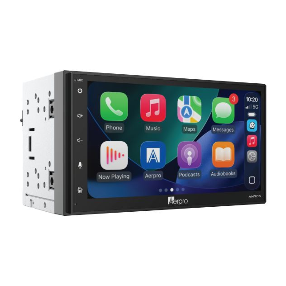 AERPRO 6.8" MULTIMEDIA RECEIVER WITH WIRELESS APPLE CARPLAY & ANDROID AUTO