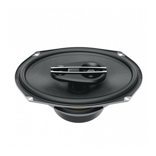 HERTZ AUDIO CX690 CENTO 6x9" 3-WAY COAXIAL SYSTEM 300W WITH GRILLES