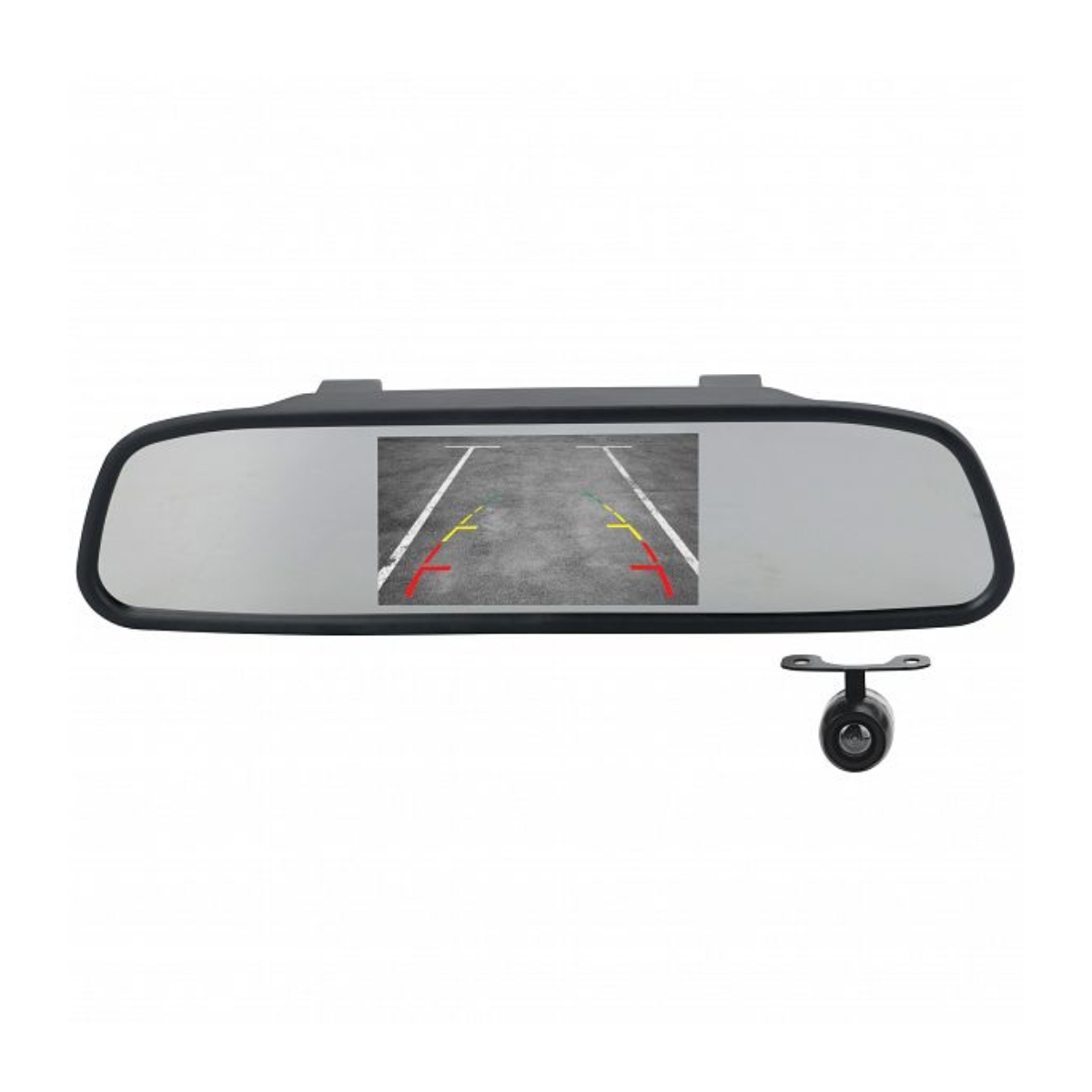 GATOR 4.3" MIRROR MOUNT DISPLAY REVERSE CAMERA KIT
