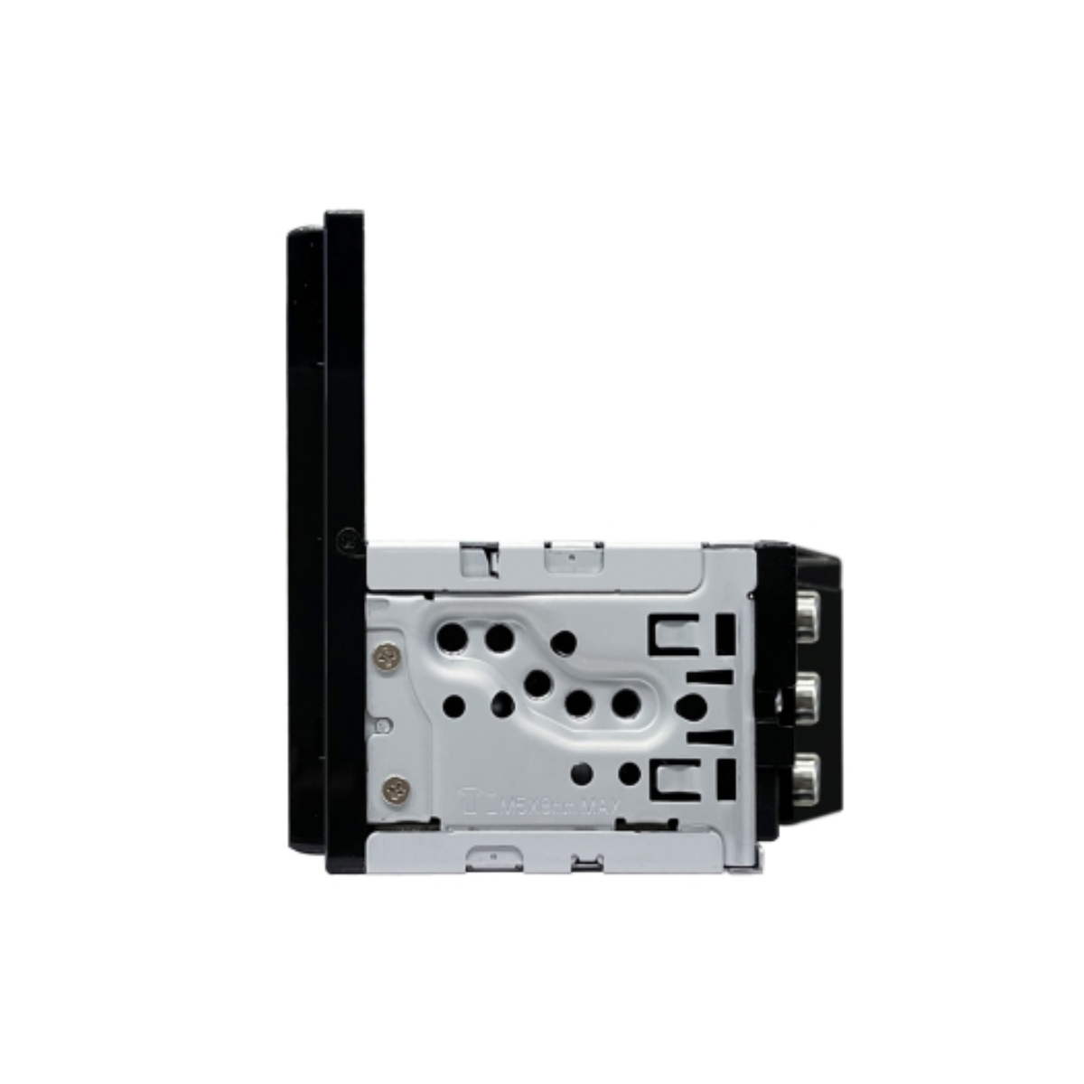 JVC KW-M690BW Digital Media Receiver featuring 6.8" Capacitive Touch Monitor, Apple Carplay/Android Auto media reciever