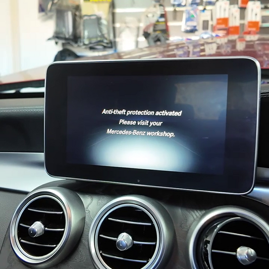 Mercedes Benz radio no sound, 360 camera not engaged repairs